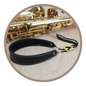 색소폰 목걸이 연주용스트랩 관악기줄 소품 기끈 기스