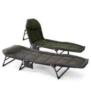 매트리스 포함 간편 접이식 사무실 캠핑 야전 각도 조절 침대