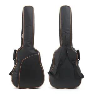 아더뮤직 기타 케이스 블랙+오렌지수납 보관 이동 가방 기타통 보관함 수납함