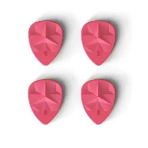 1mm 기타피크 (4개) Iat239 Strawberry-Red 일렉액세사리 용품 통크 일렉 어쿠스틱 악기소품 소품