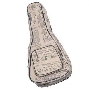 우쿨렐레 클래식 소프트 케이스 가방 베이지쿠 악기백 커버 수납 보관 우크