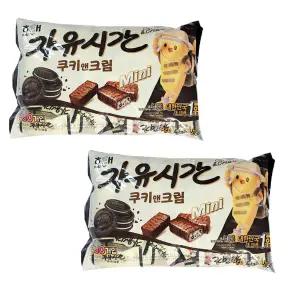 해태제과 자유시간 쿠키앤크림 400g x 2개