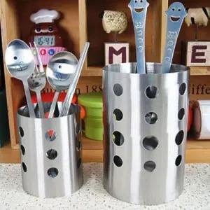 (선택 소)물빠짐 스텐 수저꽂이 소 1P 숟가락통 수저정리함