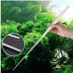 프리미엄 48cm 스텐 집게 수족관 수초 정리 롱핀셋