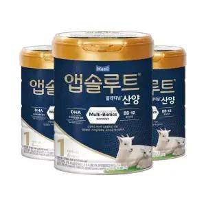앱솔루트 산양 분유 1단계 750g, 3개