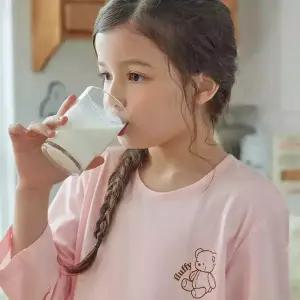 수아팜 [정상가 29900원] 여아 러블리 베어 쿨 코튼 7부 내의 세트