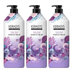케라시스 퍼퓸 바이올렛 로즈 샴푸, 1L, 3개