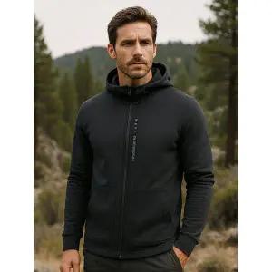 [아웃도어스/마운티아]남성 스트레치 후드 트레이닝 자켓 미디엄차콜_1MQJKF2002