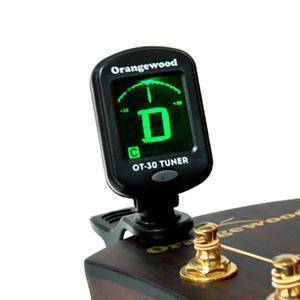 오렌지우드 OT30 기타 바이올린 베이스 우쿨렐레 클립형 튜너 튜닝기 크로매틱 조율기 OT-30