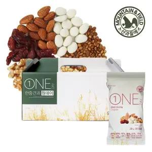 [산과들에]하루견과 원데이오리지널 20입 선물세트 (20gx20봉)