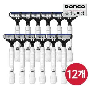 도루코 페이스4 휴대용면도기 12P