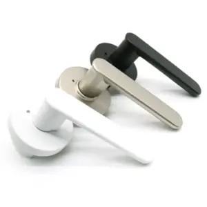 국산 방문손잡이 BBL-951 버튼형 도어록 방문고리