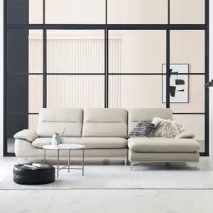 보체 3.5인 카우치형 이태리 통가죽 소파