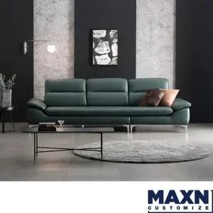 막스앤 보체 4인 이태리 통가죽 소파