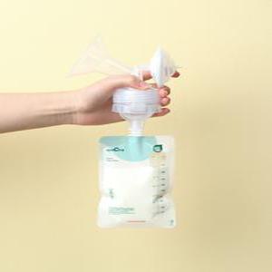 스펙트라 온도감지 이지 모유저장팩 200ml 10매 커넥터1포함