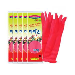마미손 고무장갑 특대(XL) 오른손 왼손 양손 10켤레