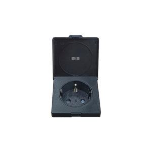 BIS-W401 빌트인 사각 커버형 1구 매립콘센트 소켓