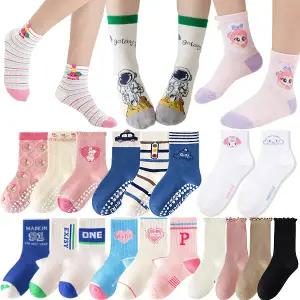유아 아동 양말 주니어 키즈 초등학생 여아 양말세트 아기 니삭스 봄 여름 미끄럼방지 티니핑