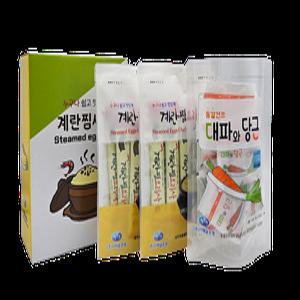 계란찜요리사 세트 (계란찜 요리사20개+동결건조 대파와당근20개)