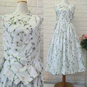 하얀민들레 철릭원피스(44~88사이즈)생활한복 개량 빅사이즈