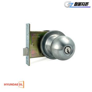 현대 마스터키 원형 현관문손잡이 방화문 철문 현관정 문고리 도어락 문손잡이 스텐 실린더 교체