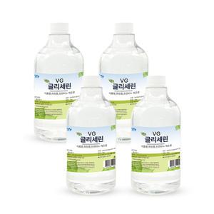 조이라이프 식물성 글리세린 VG 1kg 4개 식물성 화장품 비누 슬라임