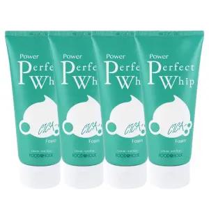 (4개)푸드어홀릭 파워 퍼펙트 시카 플러스 휩 폼클렌징 120ml