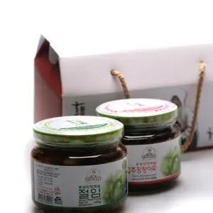 홍쌍리 청매실 반찬세트(절임430g+고추장장아찌430g) 청매실 매실절임 고추장매실장아찌 광양 농원 추천