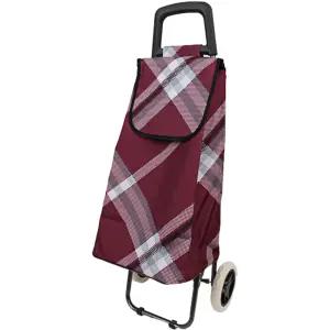 와인체크 대형 시장바구니캐리어 접이식카트 쇼핑 핸드 바퀴달린 장바구니 손수레 구루마 가방