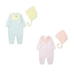 [롯데백화점]오가닉맘 애플체크긴소우주복모자세트-OR-Y