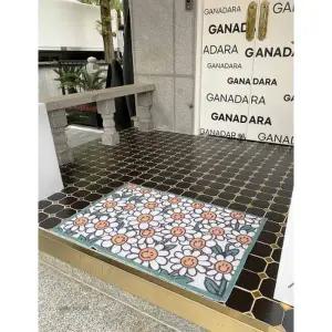 [텐바이텐]코일매트 3종류 스마일 플라워스마일 웰컴 발매트