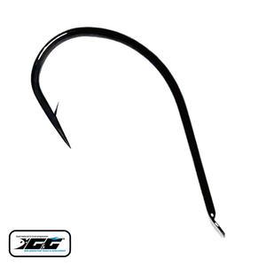 쯔리메이진 세이코형 대구바늘(대형/귀바늘) S-2816 NSB블랙도금 왕대구 대형우럭 농어 삼치 낚시 채비