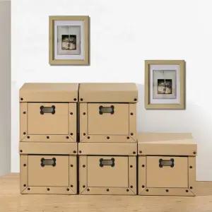 무지트렁크 정리함 5P 수납박스 옷정리함