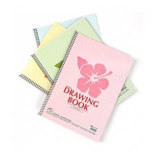 아트앤디자인 백색 학생 스케치북 8절 220g 18매 /표지랜덤 드로잉 크로키북 채색 크레파스 파스텔 미술