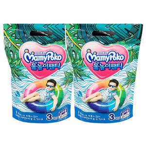 마미포코 물놀이 아기 방수 수영 수영장 기저귀 팬티 4~5단계 남아용 10~17kg 6매