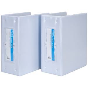 문화산업 B786-7 그립 흰투사다리바인더 12cm 수용량 1100p