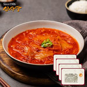 생생정보 방영[수원맛집_신사강] 야채수 김치짜글이_500gX4개 (택배비무료) 가정식 간편조리