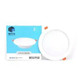 LED등기구(매입형) 메이리 150MM 15W 6500K JXCLT-BA-DL6-15P