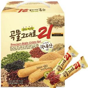 구워만든 곡물그대로21 110개입 1100g 대용량 크리스피롤