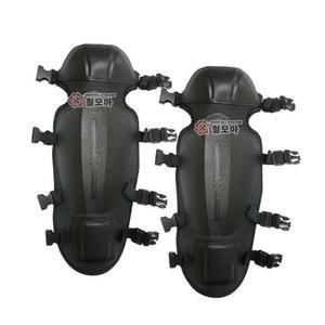 예초기 무릎 보호대 흑색 기본 예초 벌초 보호장비 안전 무릎보호대 다리 정강이