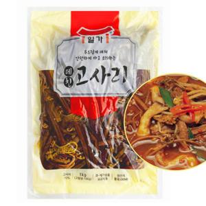 일가집 데친 고사리 1kg 3개