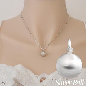 925 실버볼 펜던트 순은 구슬 유광 무광 목걸이 메달 12mm 14mm 16mm 18mm 은볼 팬던트