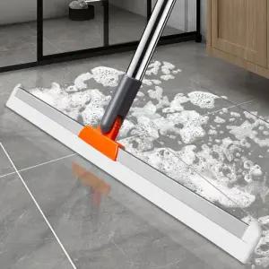 실리콘 스퀴지 밀대 와이드 롱 바닥 욕실 물기제거 DD-12803