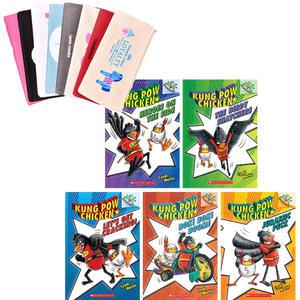멀티파우치 쿵푸치킨 5권 영어원서 Kung Pow Chicken 음원제공 스콜