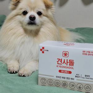 [30개입 2박스] 디펫바이오 견사돌 유니버스 강아지 덴탈껌 눈물 백내장 예방영양제