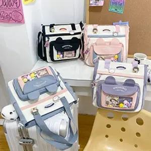 여학생 크로스백 10대 책가방 패션 중학생 캐주얼-WFFQFRH