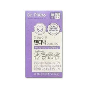 닥터파이토 덴티백 구강유산균 1g x 30캡슐_kms