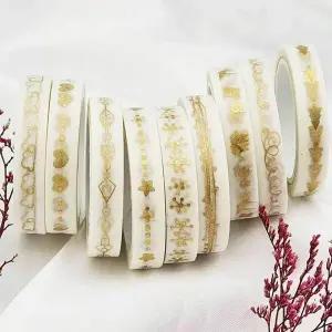 [하프클럽/셀러허브_여성트랜드패션]금박 테이프 스티커 5P 다꾸 마테 꾸미