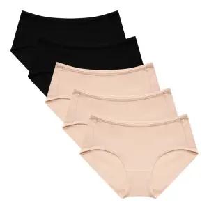 아이엠속옷 기본 삼각 순면팬티 5p 여성 빅사이즈 데일리 면 팬티