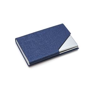 더블유로더 명함케이스 지오 딥블루 카드 명함 지갑 카드홀더 각인 선물